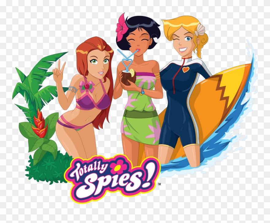 Spies Of The Caribbean By Yoocik - Totally Spies Clipart