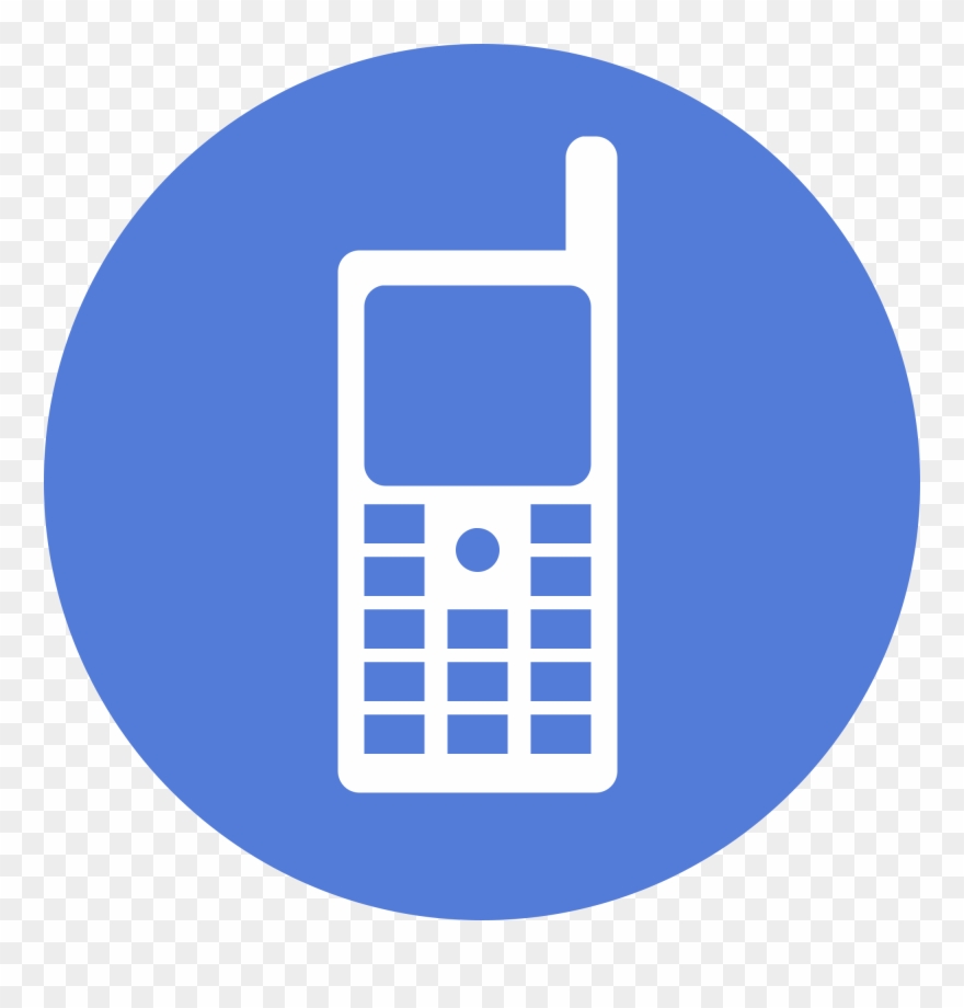 Jpg Royalty Free Cellphone Clipart Mobile Sign - Cell Phone Logo Png Transparent Png