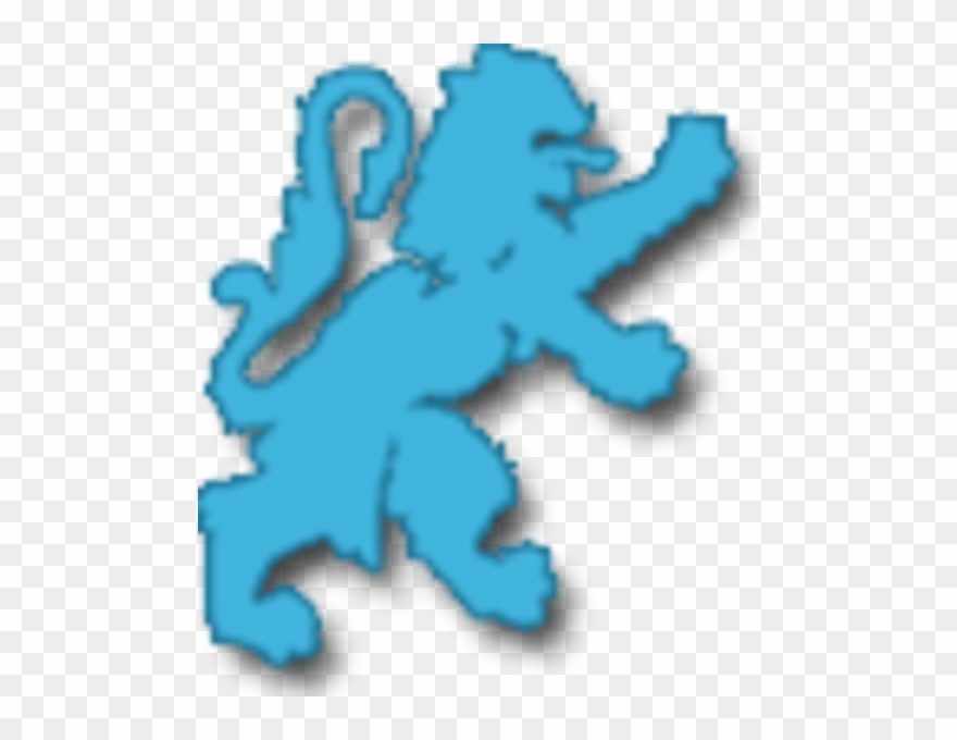 Lion Free Images At Clker Com Vector Clip Art Online - Jh Rose Rampant - Png Download