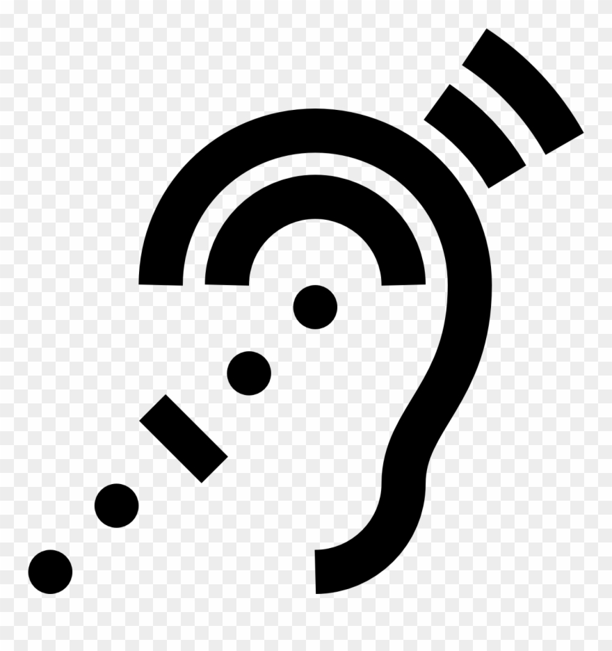 Free Png Listening Ear Transparent Images Pluspng - Listener Icon Clipart