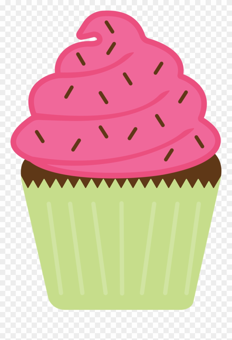 Cupcake Clipart Silhouette - Transparent Cupcake Silhouette - Png Download
