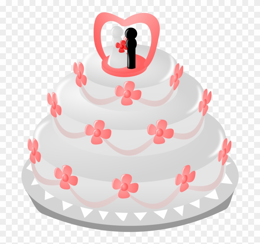 Clipart - Cake Ns - My Wedding Planner: Blank Lined Journal - 6x9 - Wedding - Png Download