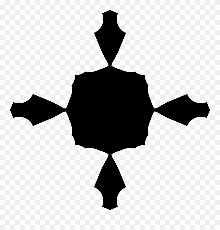 Gives Meh 3365 Coins If You Bye This Then Your Awesome - Black Four Pointed Star Clipart