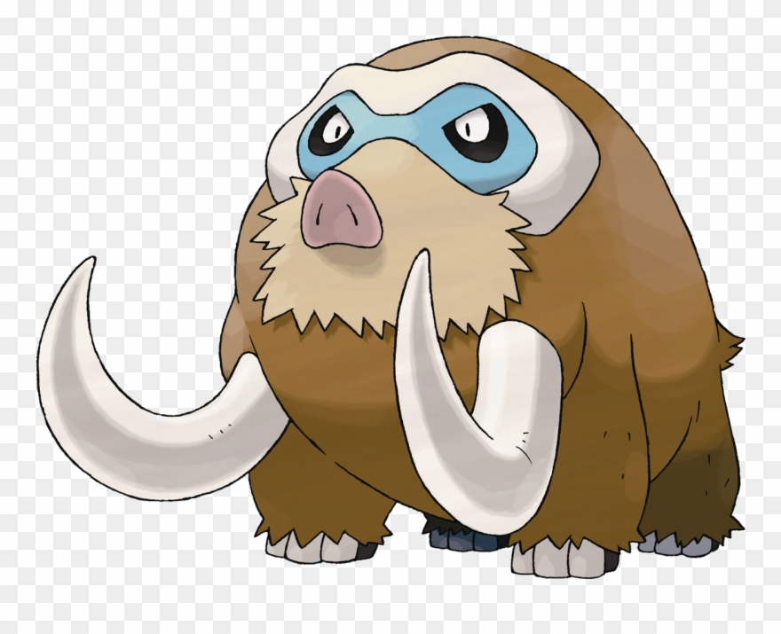 While I Owned Gold, My Most Memorable Foray Into The - Mamoswine Pokemon Go Clipart