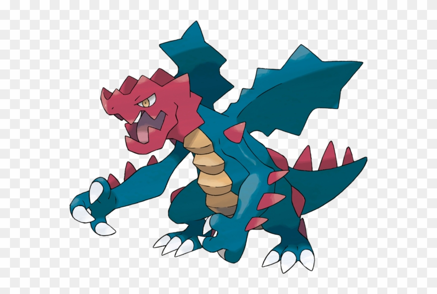 Black And White Seem To Be The Black Sheep Of The Series, - Pokemon Druddigon Clipart