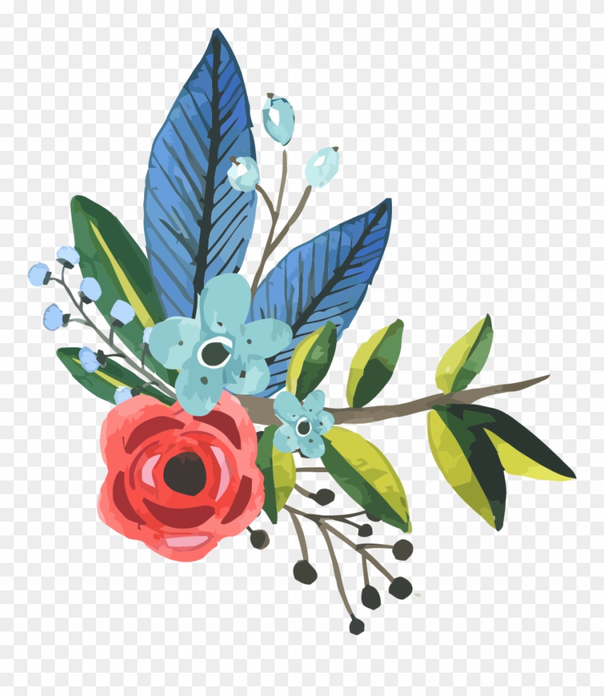 Artistic Clipart Watercolor Paint - Transparent Watercolor Leaf Art Png