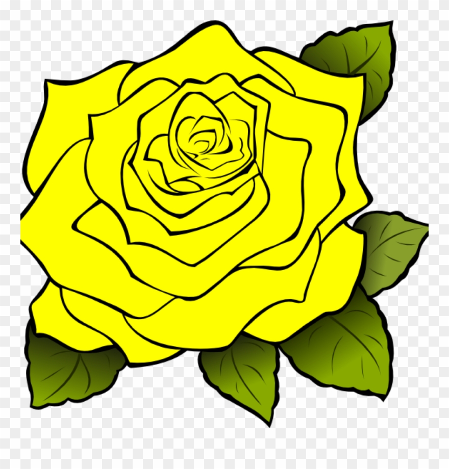 Yellow Rose Clipart Yellow Rose Clipart Yellow Rose - Clipart White Rose Transparent Background - Png Download