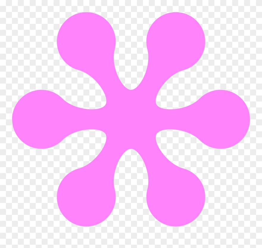 April Flowers Clipart - Flores Hippie Para Colorear - Png Download