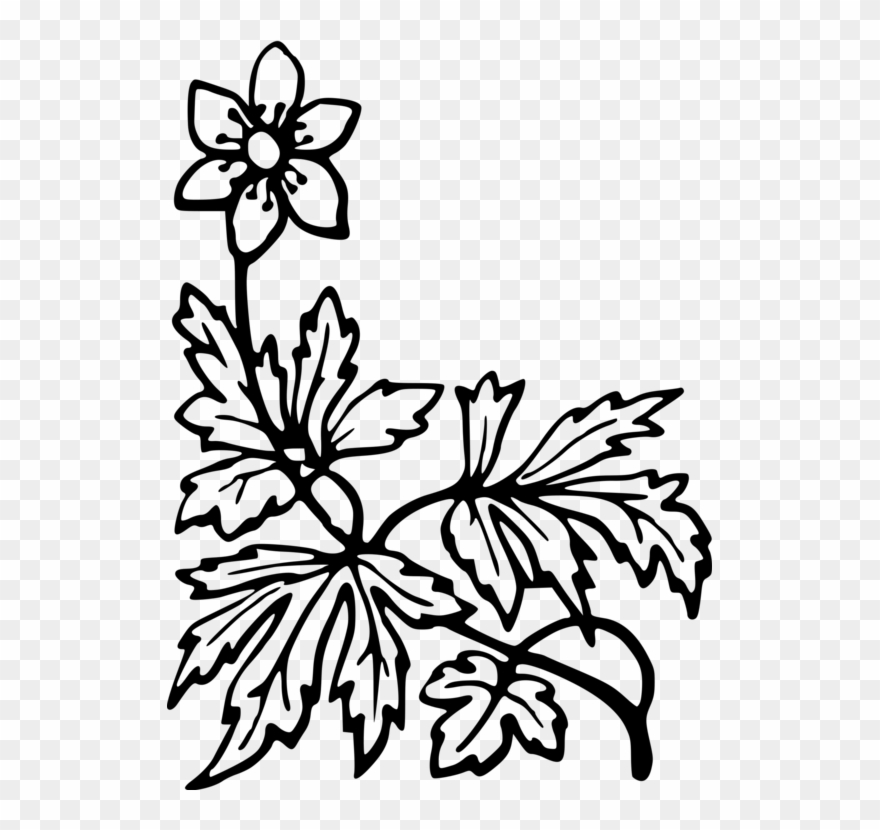 Brush Footed Butterflies Four Leaf Clover White Clover - Clip Art - Png Download