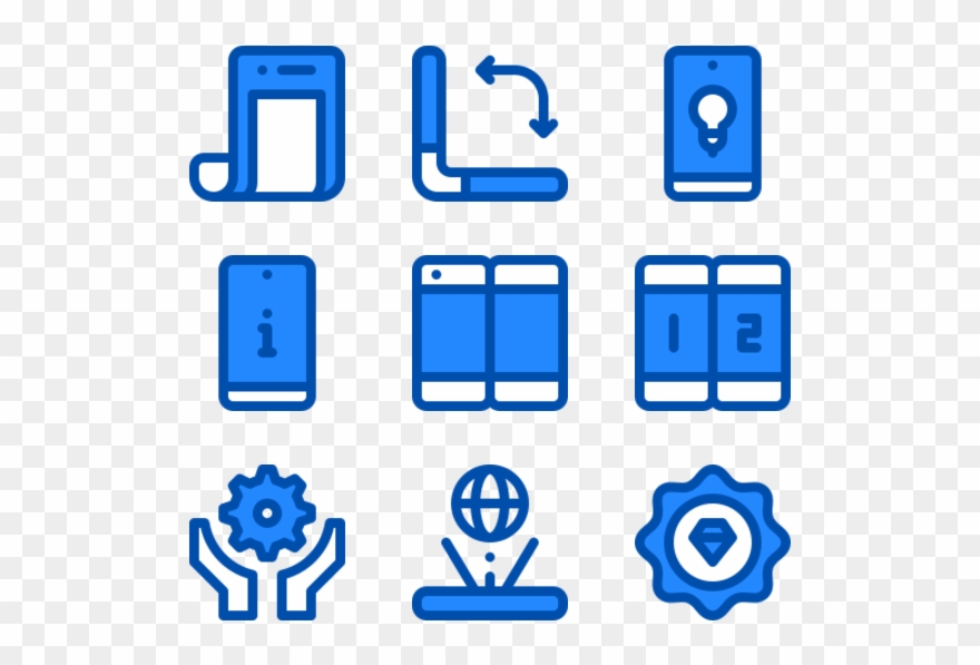 Folding Phone Clipart