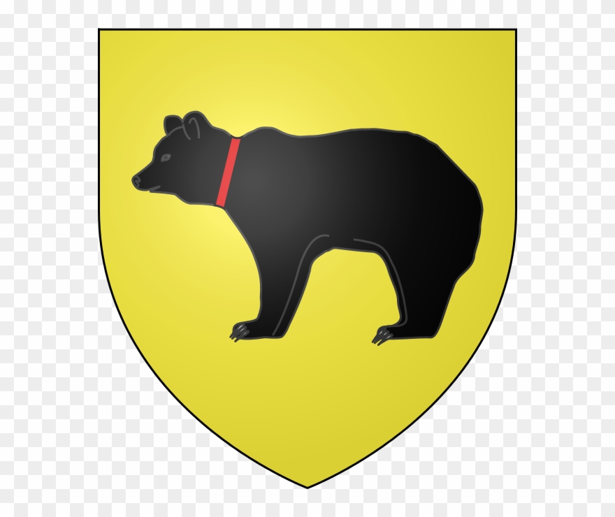 File - Blason Ristolas - Svg - American Black Bear Clipart