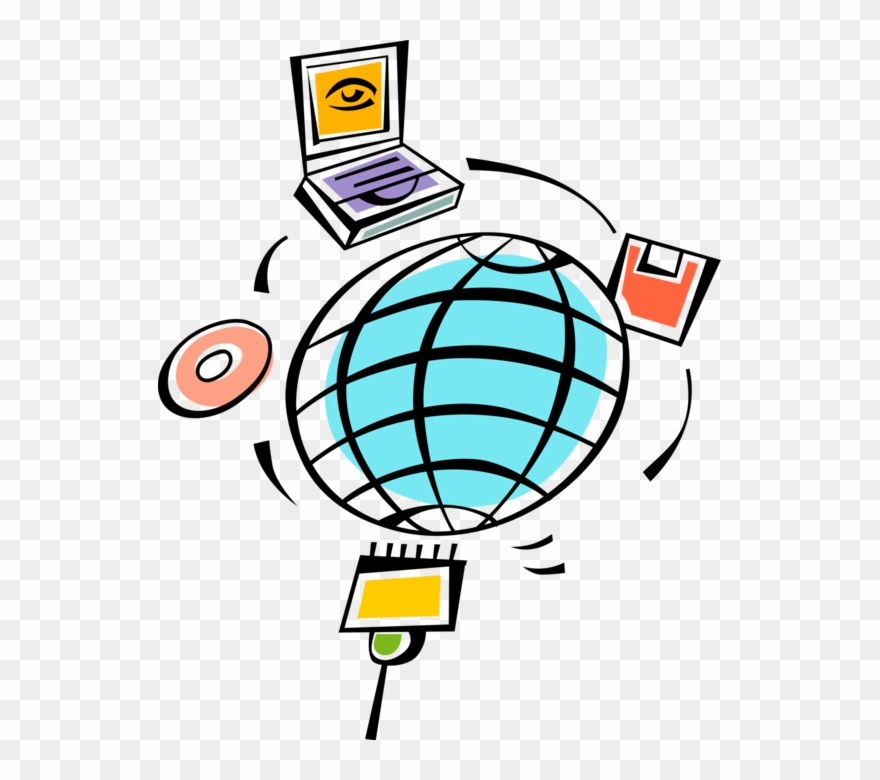 Communication Vector Global Clipart