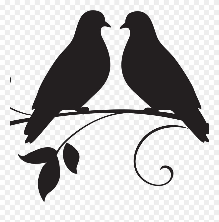 Love Birds Transparent Background Clipart