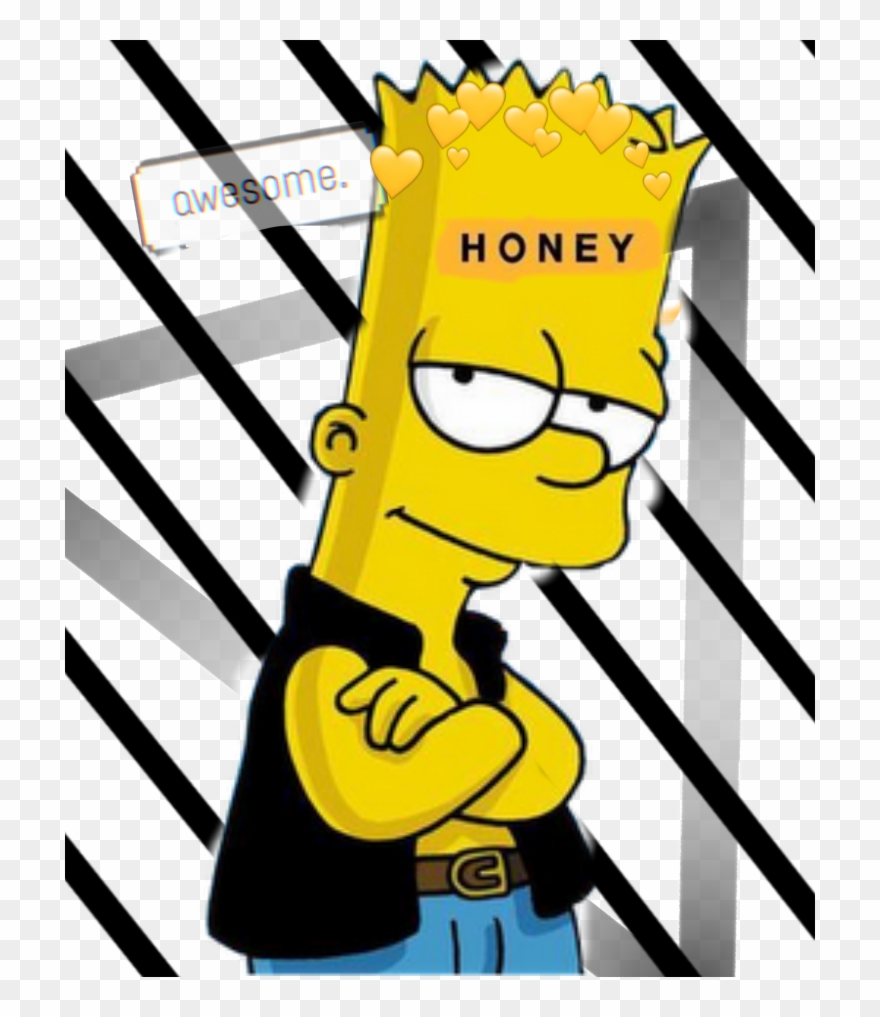 Bing Sticker - Cartoon Simpsons Clipart