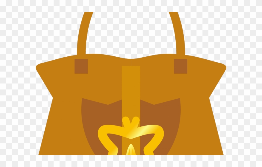 Women Bag Clipart Big Bag - Png Download