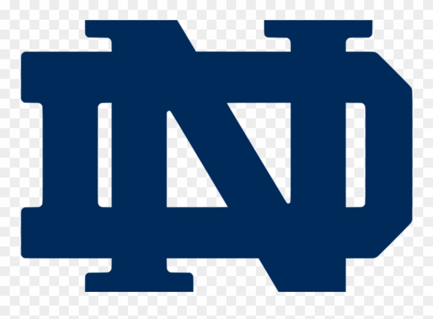 College Hockey Notes - University Of Notre Dame Nd Clipart