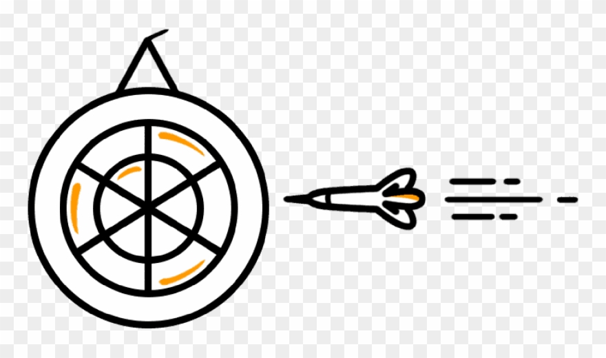 Dart Scheibe - Circle Clipart