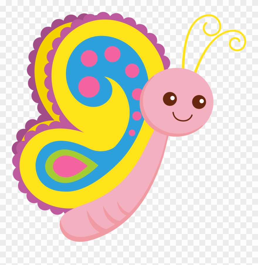 Butterfly Cartoon Clipart Png Transparent Png