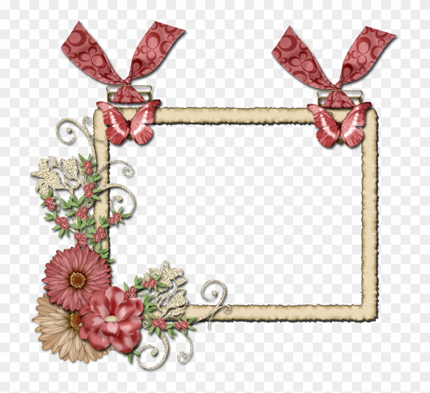 Explore Flower Frame, Moldings And More - Portable Network Graphics Clipart