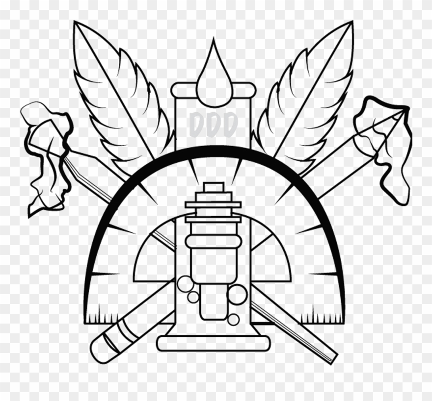 Drip Drawing Rose Clipart Library Download - Dab Rig Drawing - Png Download