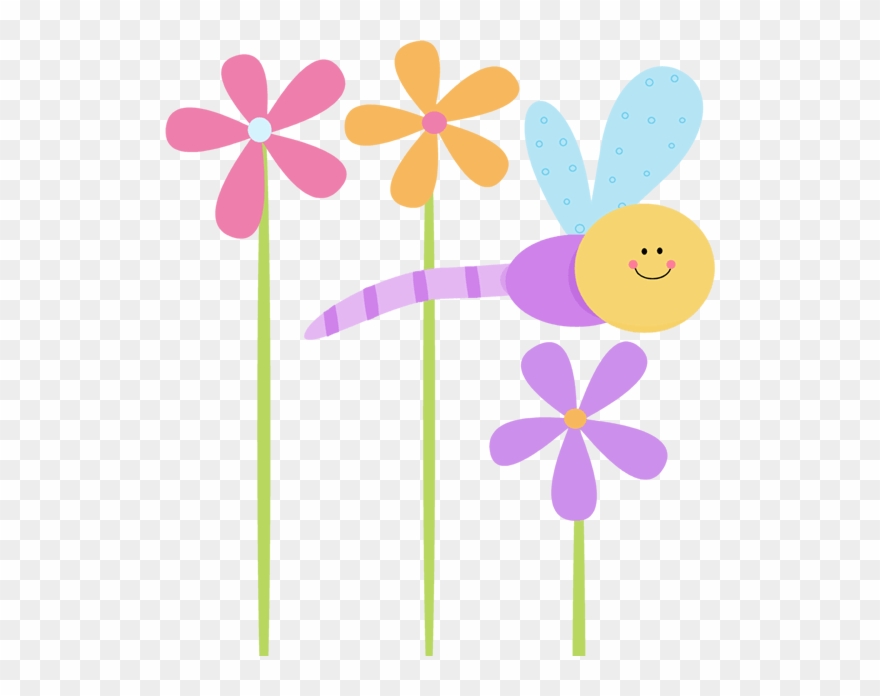 Pretty Flower Clipart - Cute Flowers Clipart Png Transparent Png