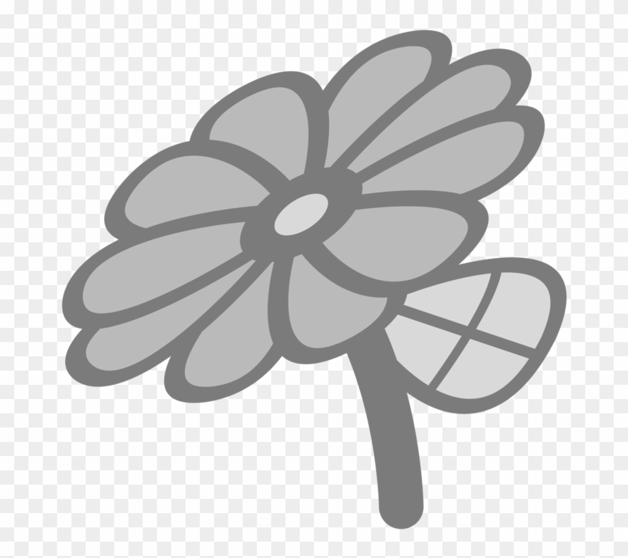 Symbol Flower Petal Common Daisy Sign - Simbol Bunga Clipart