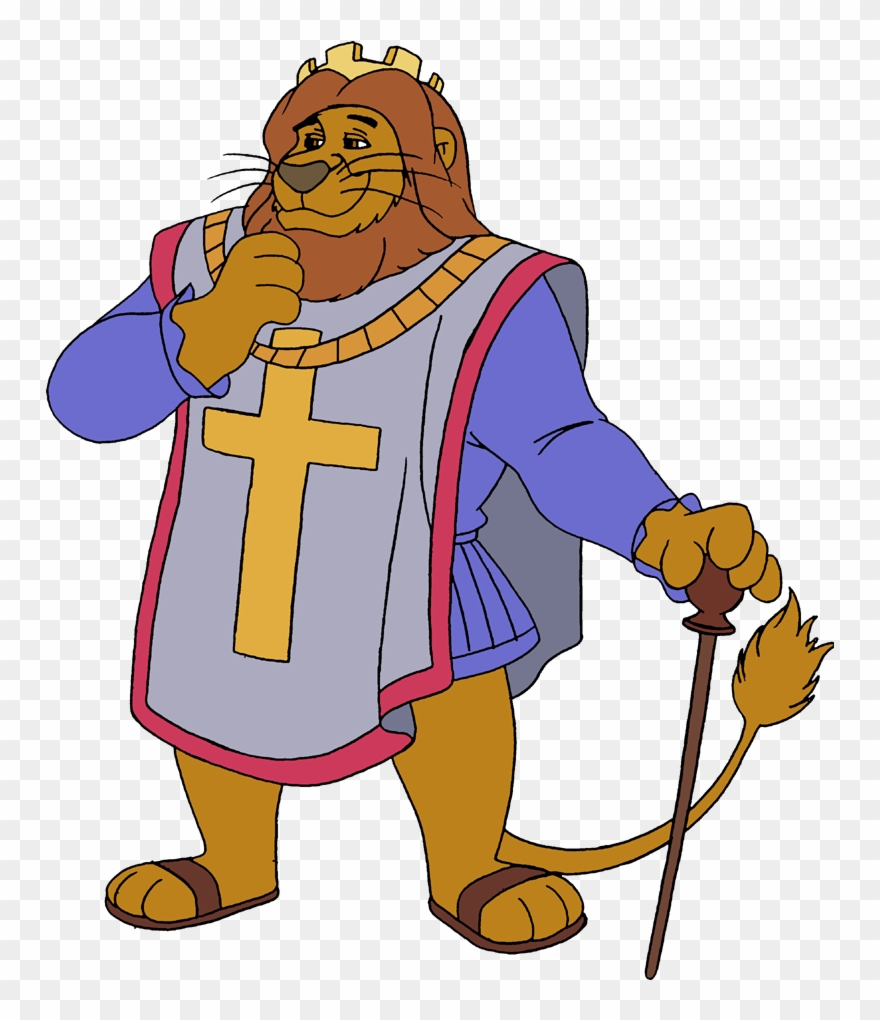 King Richard The Lionhearted By Bennythebeast On Clipart - Disney Robin Hood Characters King Richard - Png Download