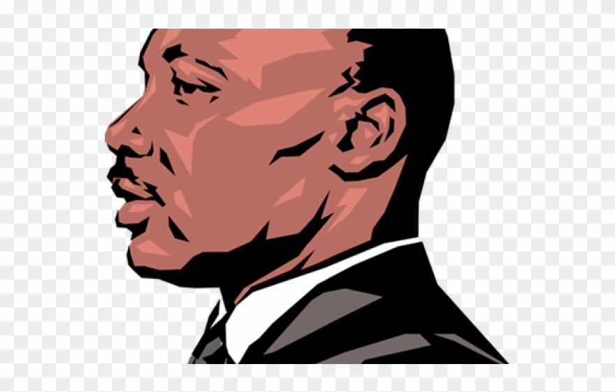 Martin Luther King Clipart - Drawing - Png Download