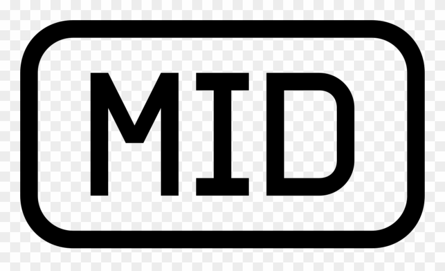 Png File - Mid Icon Clipart