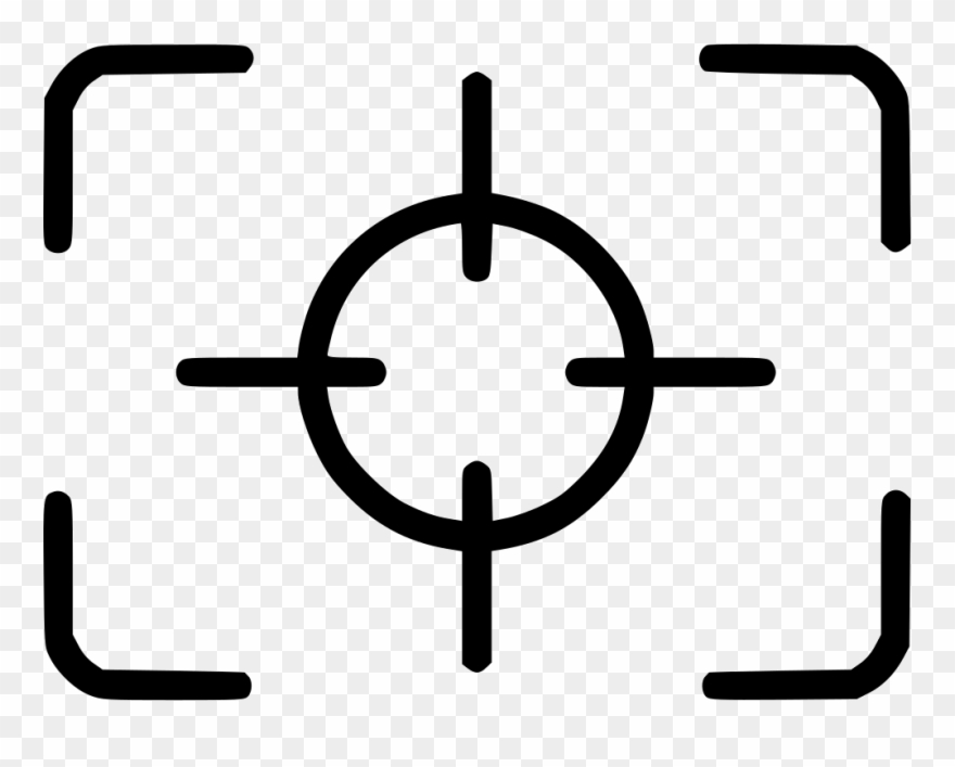 Capture Device Focus Graphy Svg Png Icon - Target Symbol Clipart