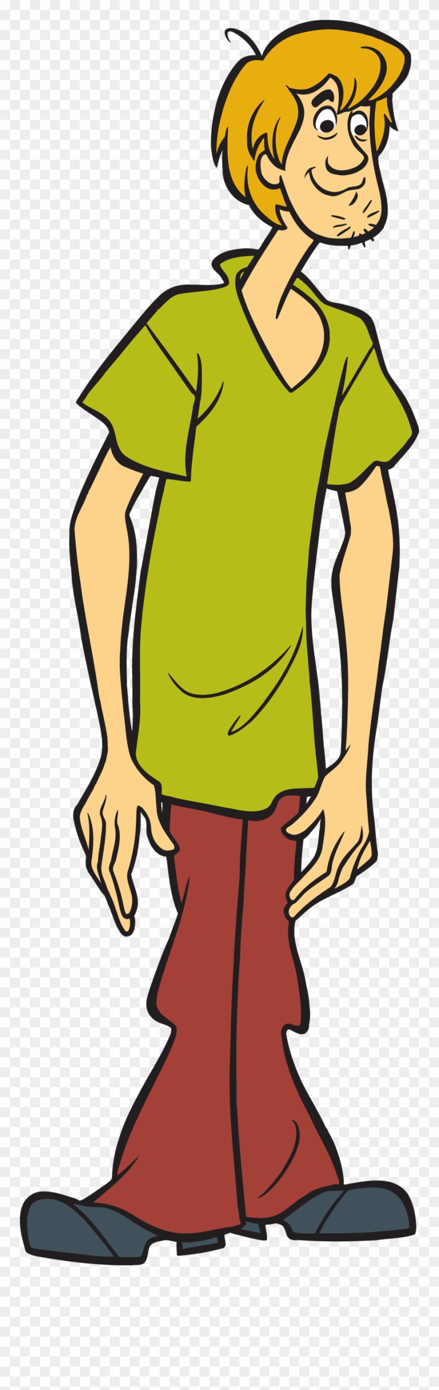 Clip Art Logo Tv Logo Images Gallery - Scooby Doo Shaggy Cartoon - Png Download