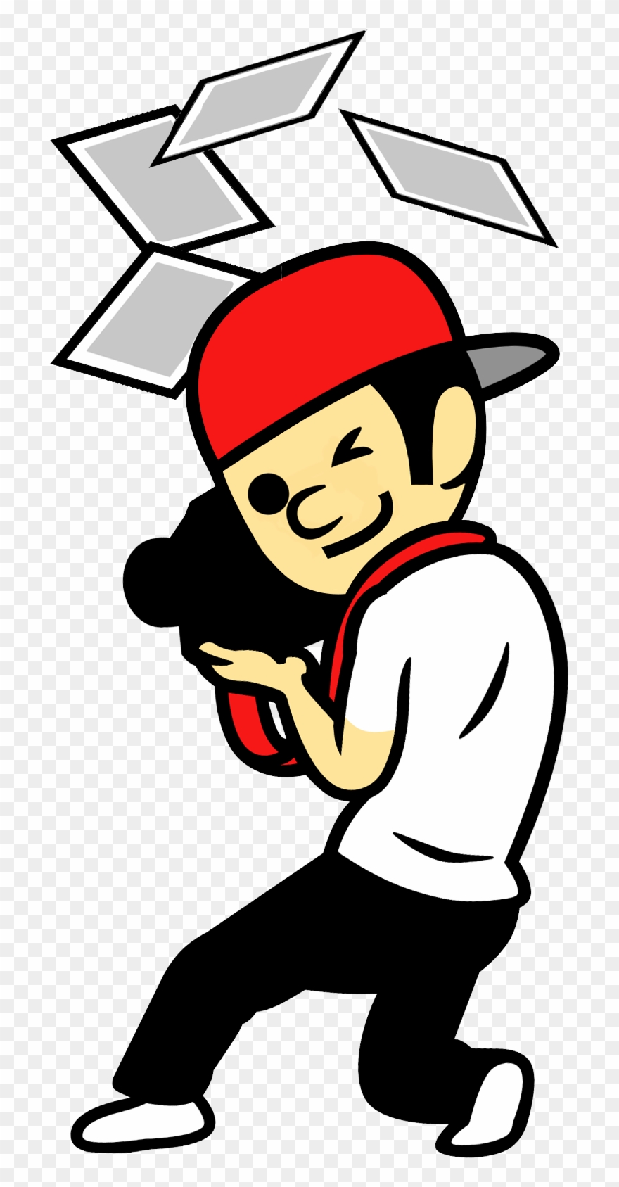 Heaven Clipart Man God - Rhythm Heaven Megamix Artwork - Png Download