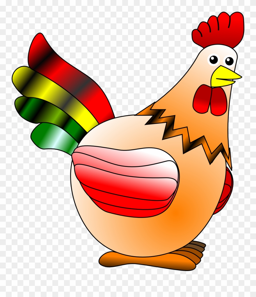 Hen Free Clipart - Custom Rooster Shower Curtain - Png Download