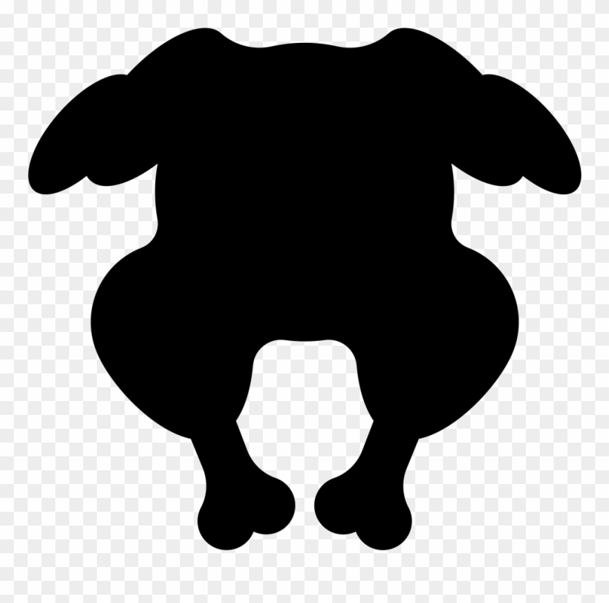 Chicken Silhouette Without Head Comments - Portable Network Graphics Clipart