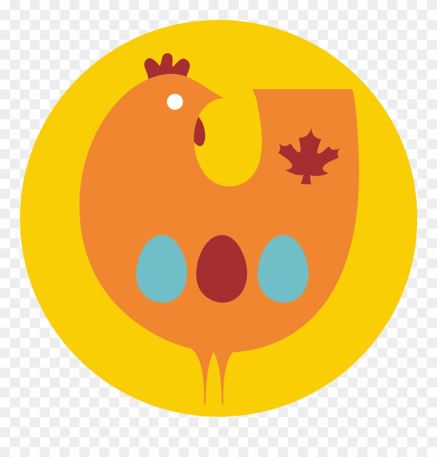 Cluck - Flat Design Clipart