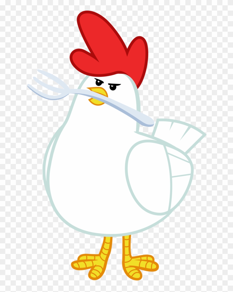 Animal Artist The Crusius Bird Fork - Chickens Cartoon With A Transparent Background Clipart