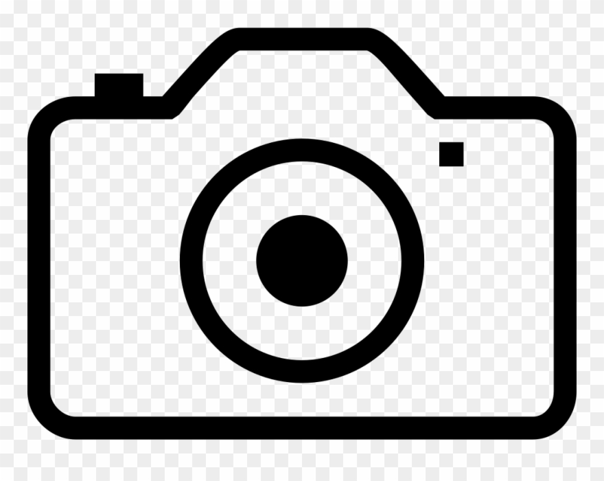Clip Transparent Library Box Svg Camera - Camera Icon Png White