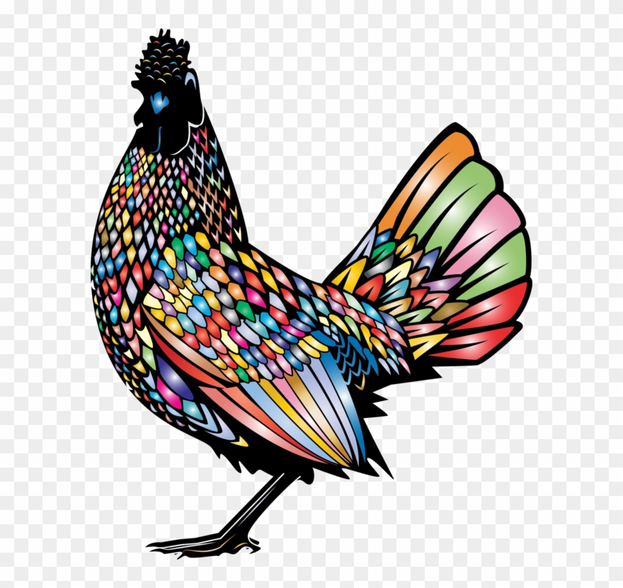 Rooster American Game Poultry Phasianidae Bird - Chicken Clipart