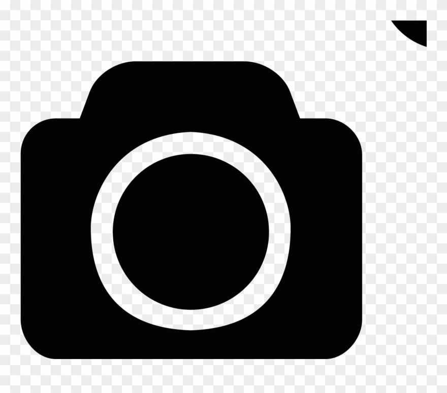 Svg Transparent Black And White Camera Clipart - Black And White Camera Logo - Png Download