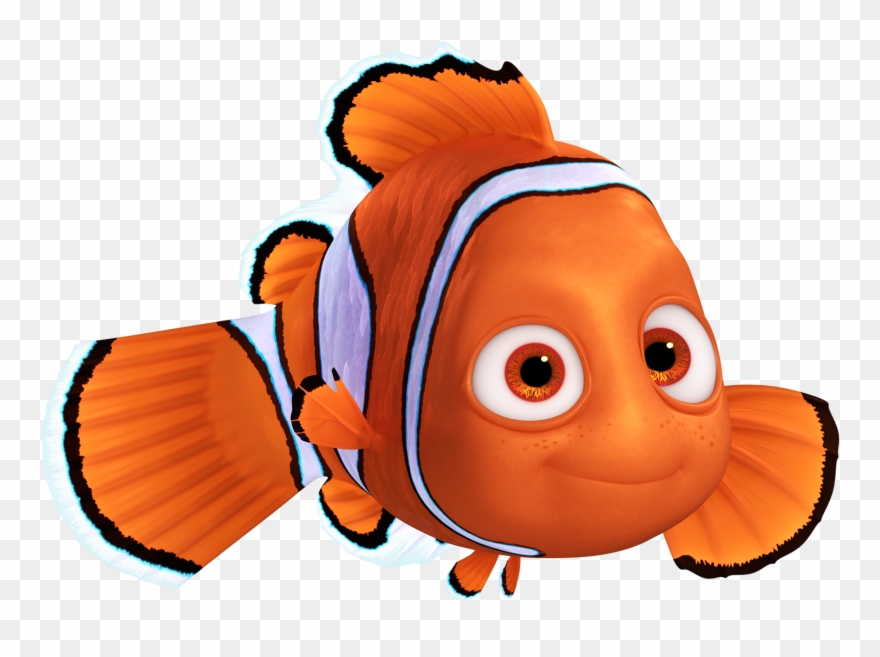Clownfish Clipart Nemo Friend - Finding Nemo Ppt Template - Png Download