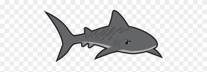 Shark White Silhouette Png Clipart