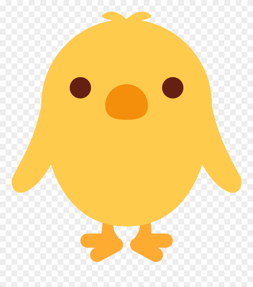 Chick Transparent 10 Baby - Pollo De Whatsapp Emoji Clipart