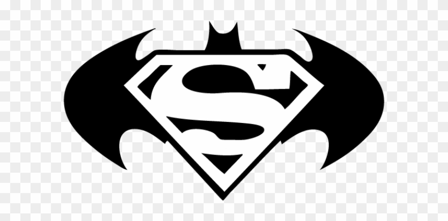 Superman Logo Clipart Real - Batman Superman Logo Tattoo - Png Download