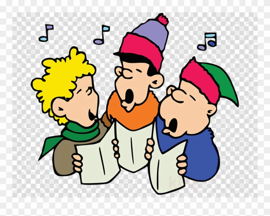 Caroling For Cans Clipart Christmas Carolers Christmas - Carol Concert - Png Download