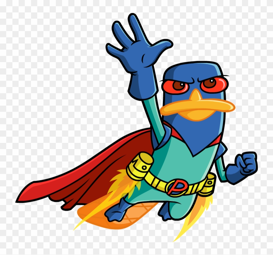 Perry 2 - Phineas And Ferb Mission Marvel Perry Clipart