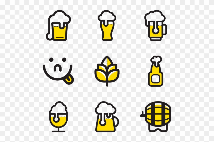 Popular Images - Free Beer Icon Vector Clipart