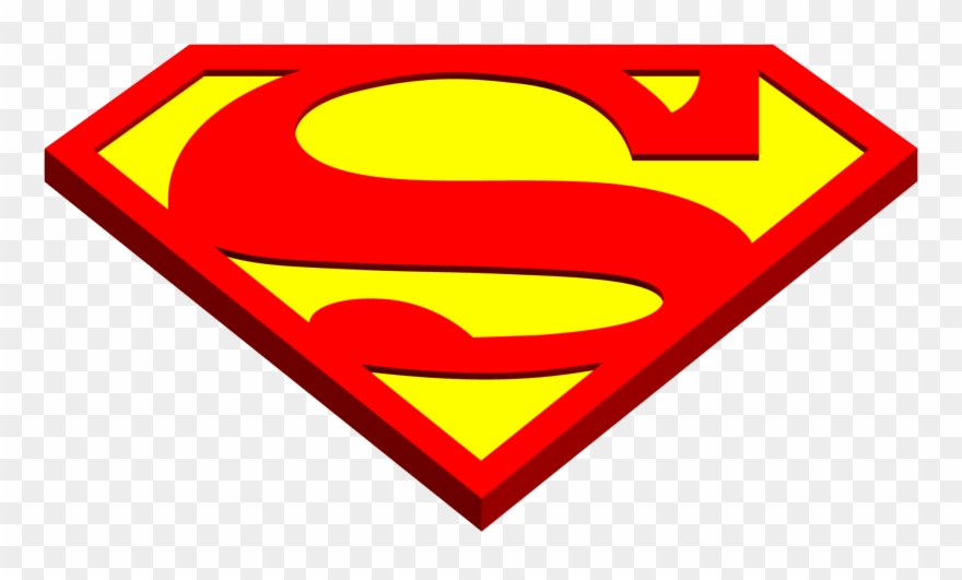 Superman Logo Png Cartoon - Superman Logo Clipart Transparent Png