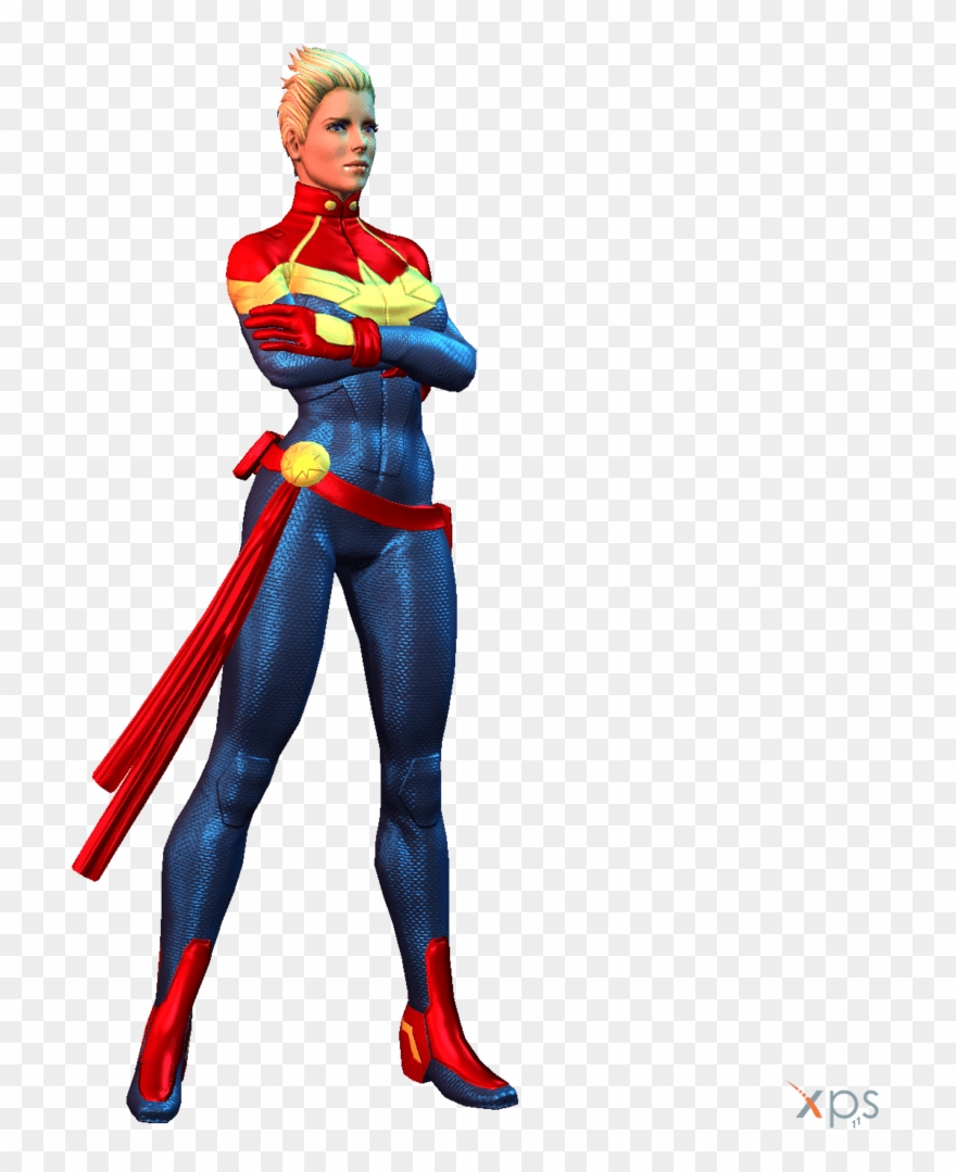Captain Marvel Cliparts - Superman - Png Download