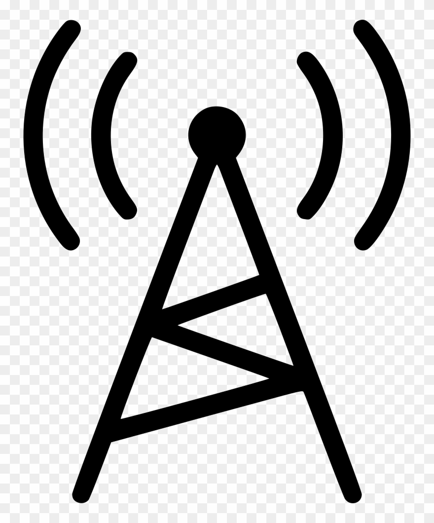 Radio Tower Comments - Cell Tower Transparent Background Clipart