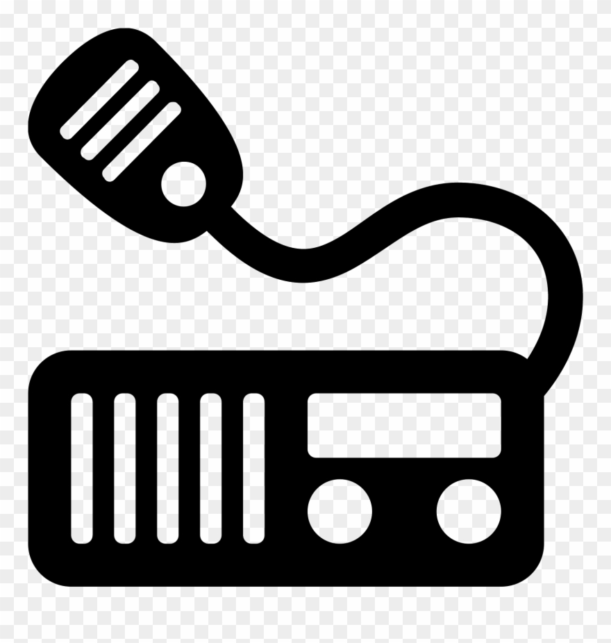 Marine Radio Icon - Cb Radio Clip Art - Png Download